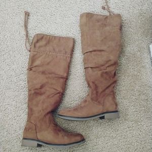 Girls over the knee boots